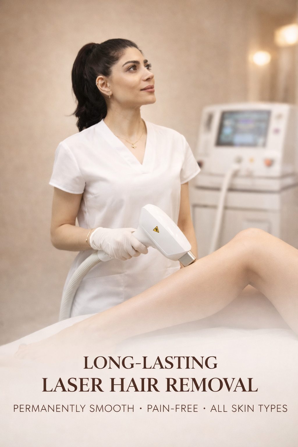 Professionelle Laser-Haarentfernung im Studio